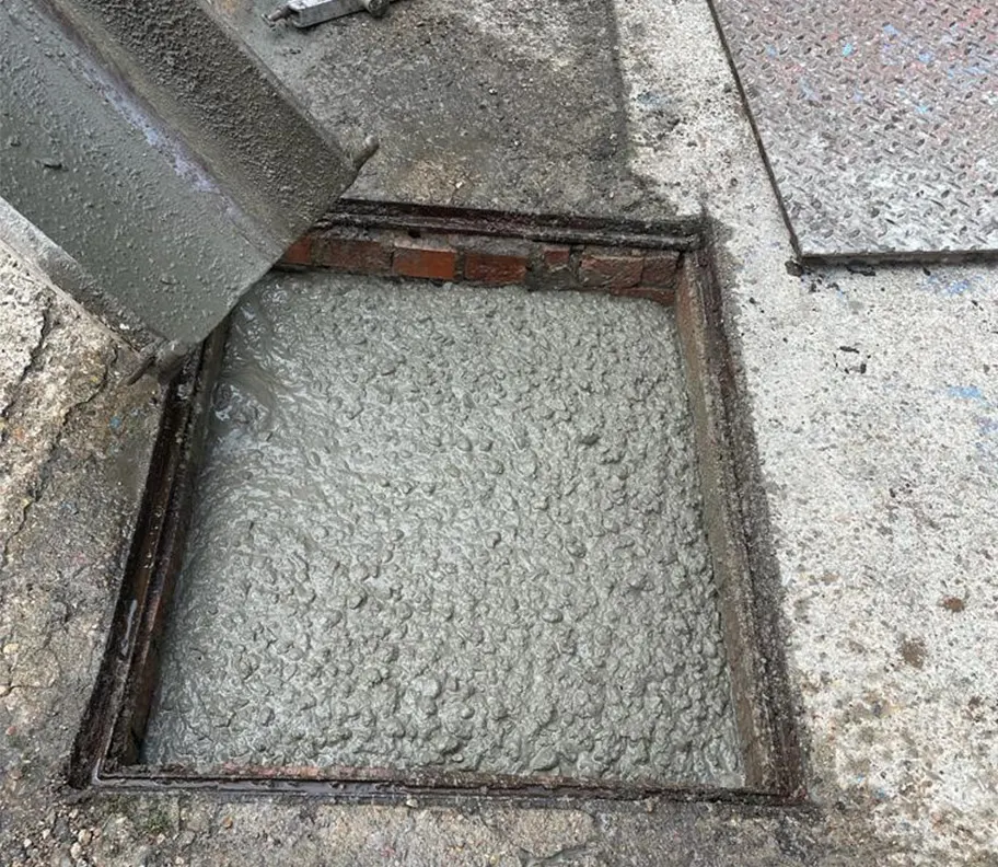 Solid Filled Tank Removal